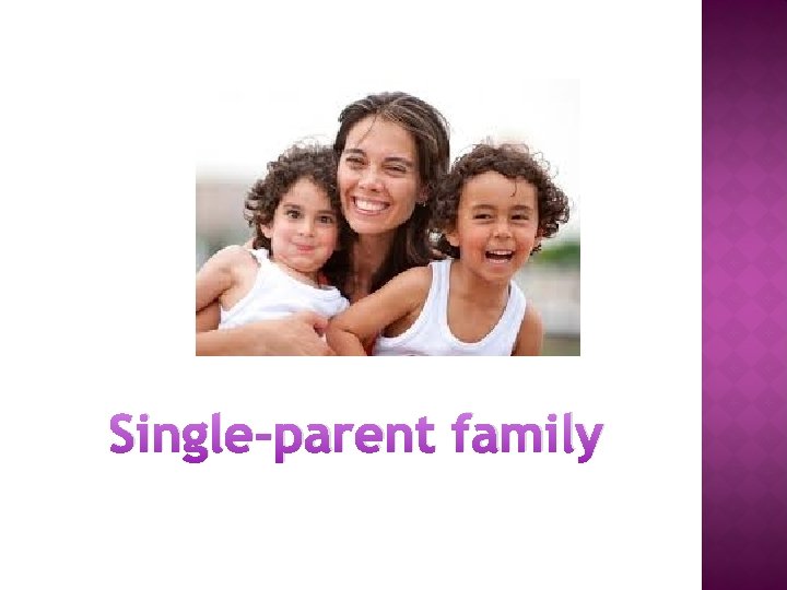 Single-parent family 