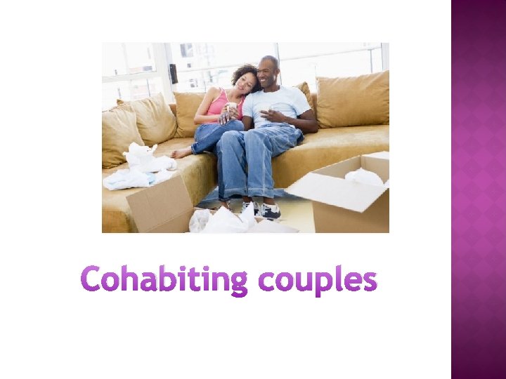 Cohabiting couples 