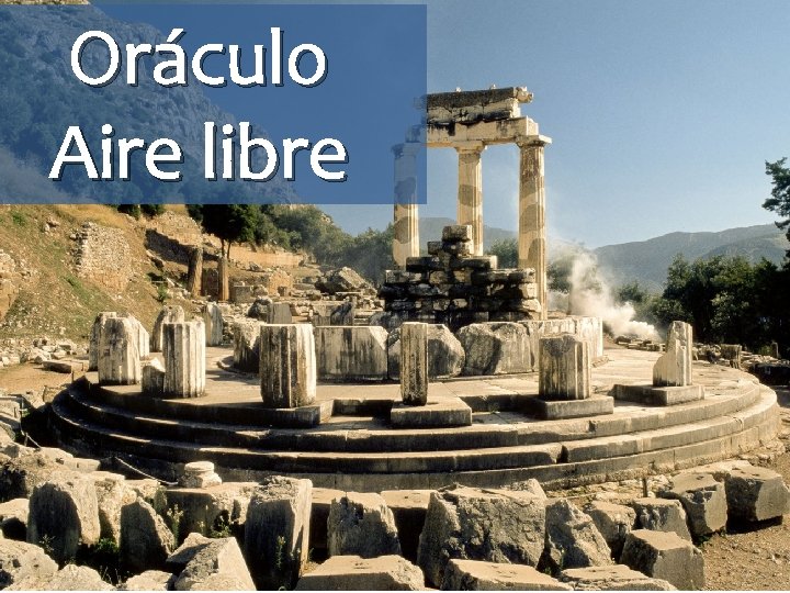 Oráculo Aire libre 