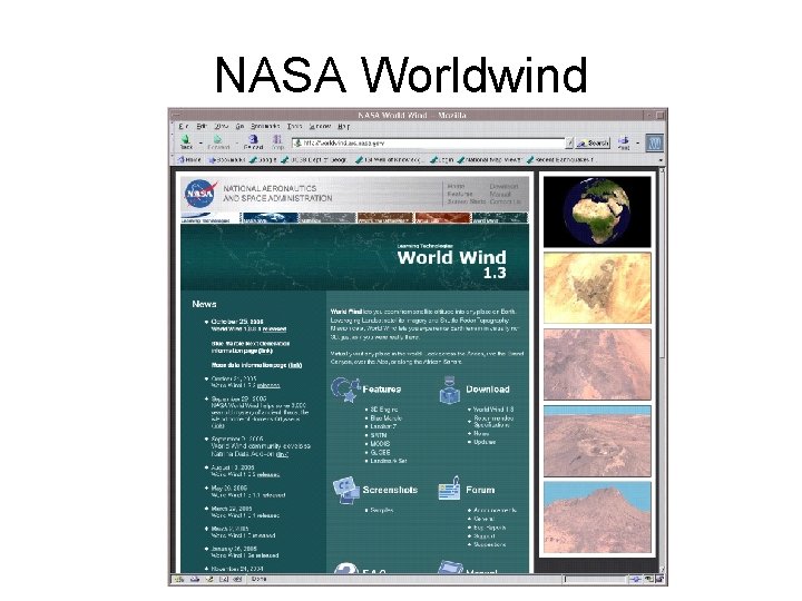 NASA Worldwind 
