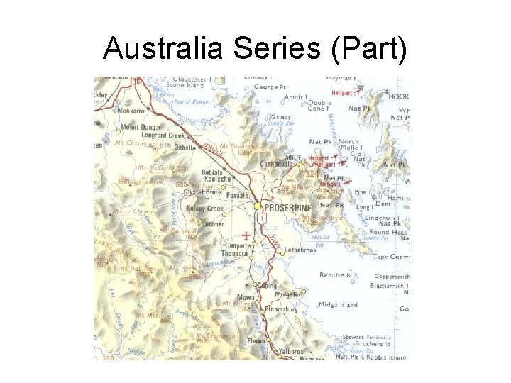 Australia Series (Part) 