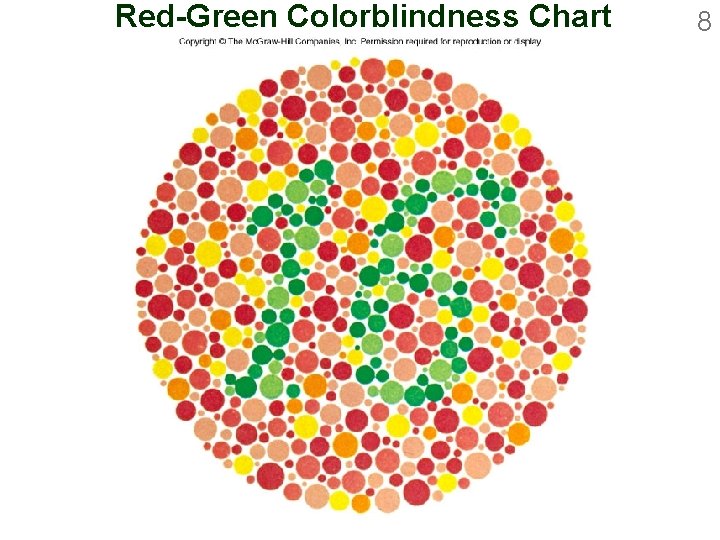 Red-Green Colorblindness Chart 8 