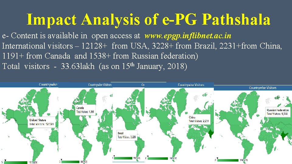 Impact Analysis of e-PG Pathshala e- Content is available in open access at www.