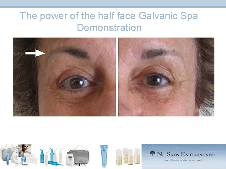 The power of the half face Galvanic Spa Demonstration 