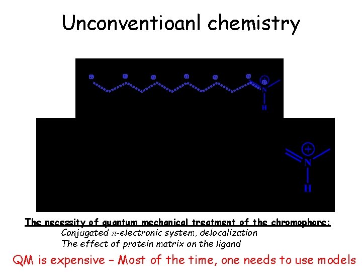 Unconventioanl chemistry 7 9 11 13 15 The necessity of quantum mechanical treatment of Unconventioanl chemistry 7 9 11 13 15 The necessity of quantum mechanical treatment of