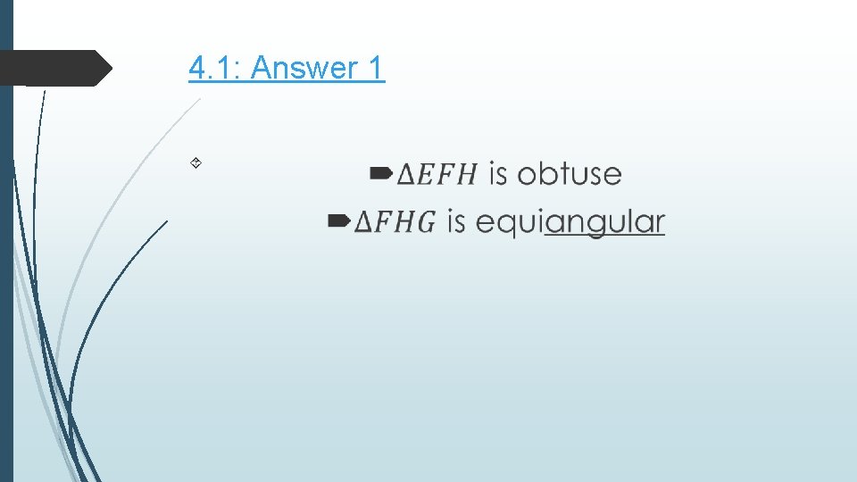 4. 1: Answer 1 
