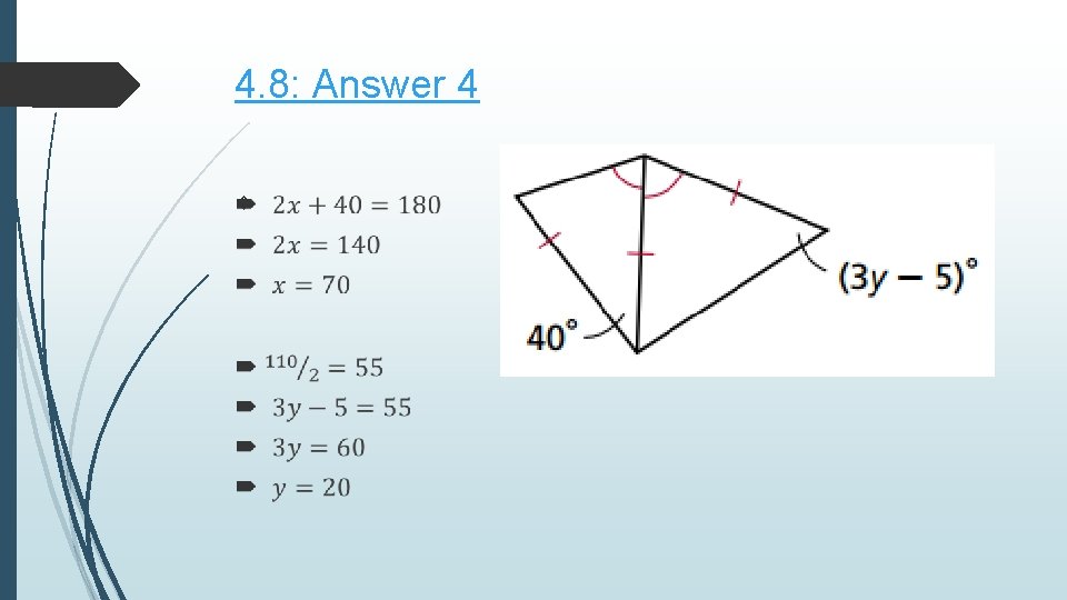 4. 8: Answer 4 