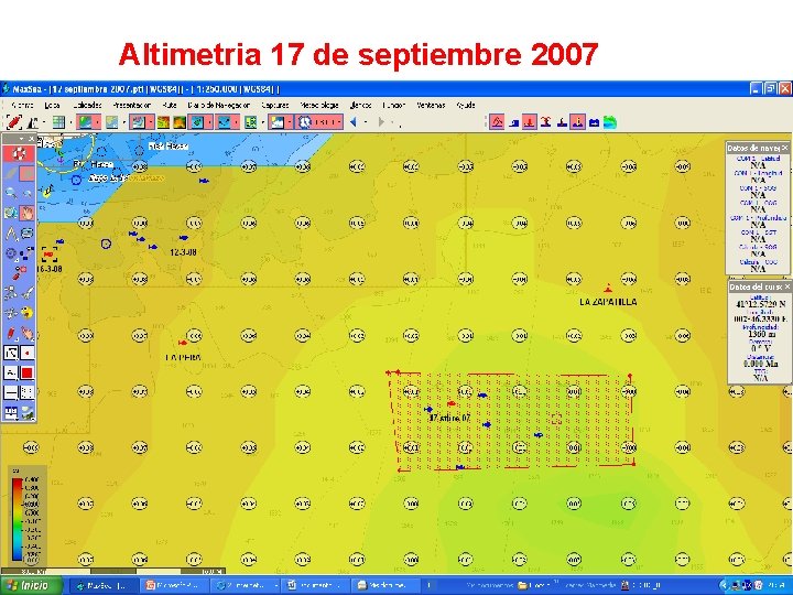 Altimetria 17 de septiembre 2007 