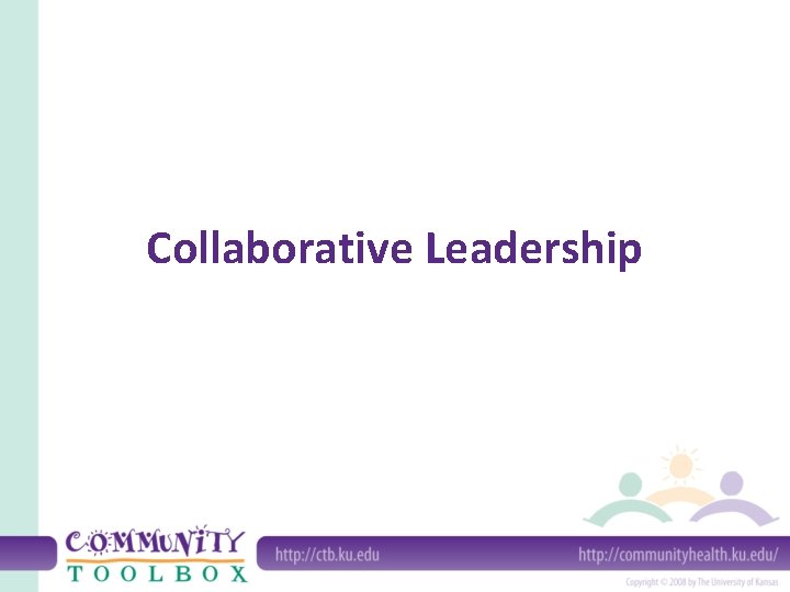 Collaborative Leadership 