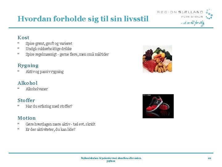 Hvordan forholde sig til sin livsstil Kost } } } Spise grønt, groft og