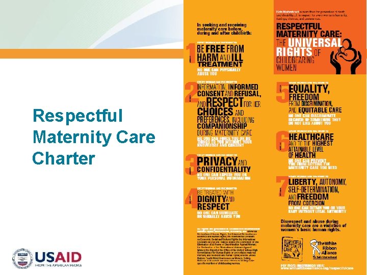 Respectful Maternity Care Charter 