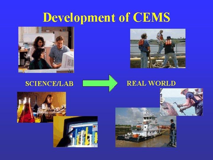 Development of CEMS SCIENCE/LAB REAL WORLD Development of CEMS SCIENCE/LAB REAL WORLD