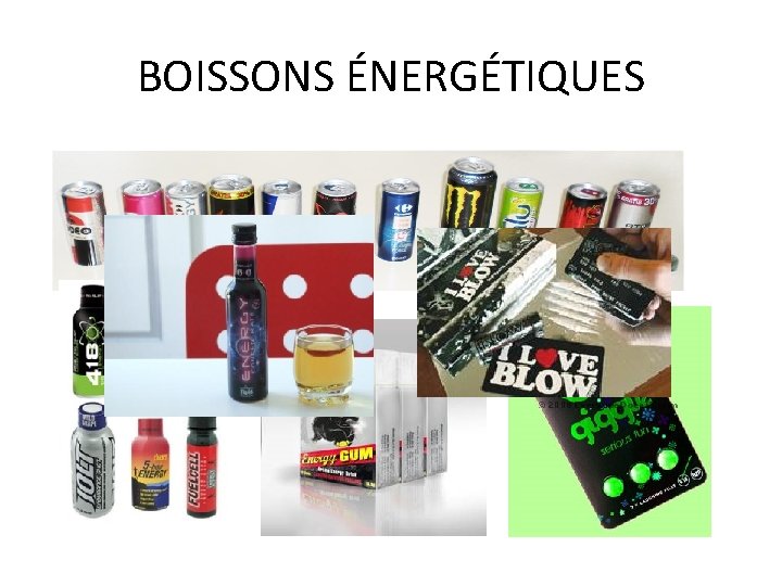 BOISSONS ÉNERGÉTIQUES 