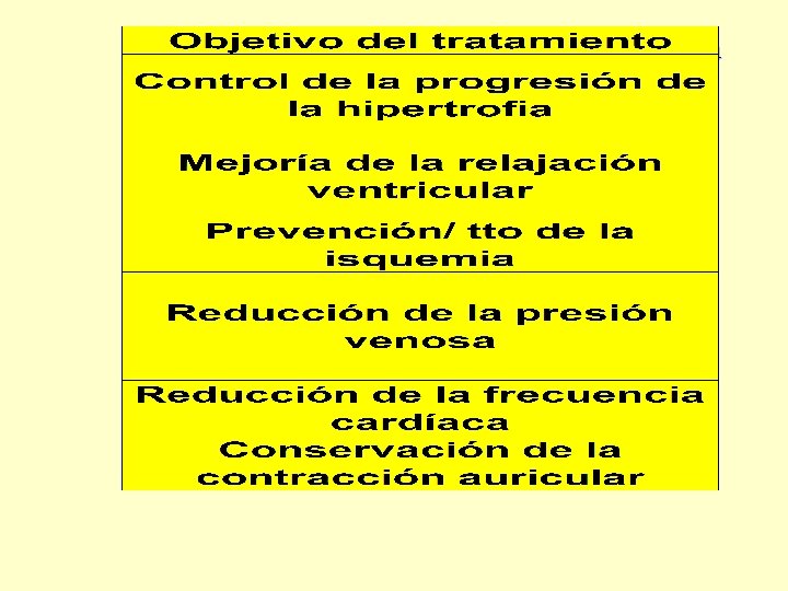 Tratamiento de la disfunción diastólica 