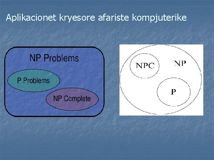Aplikacionet kryesore afariste kompjuterike Aplikacionet kryesore afariste kompjuterike