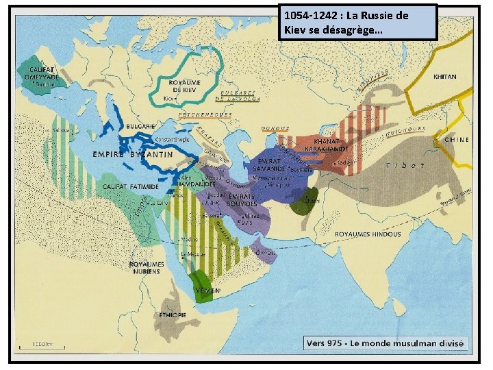 1054 -1242 : La Russie de Kiev se désagrège… 