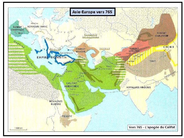 Asie-Europe vers 765 