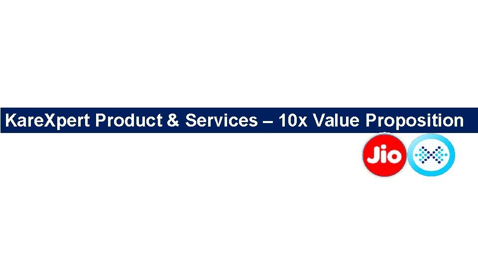 Kare. Xpert Product & Services – 10 x Value Proposition 