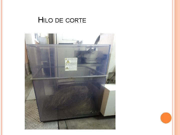 HILO DE CORTE 