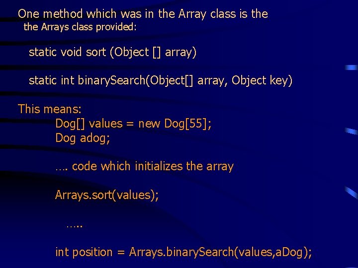 What is an Interface An interface is a