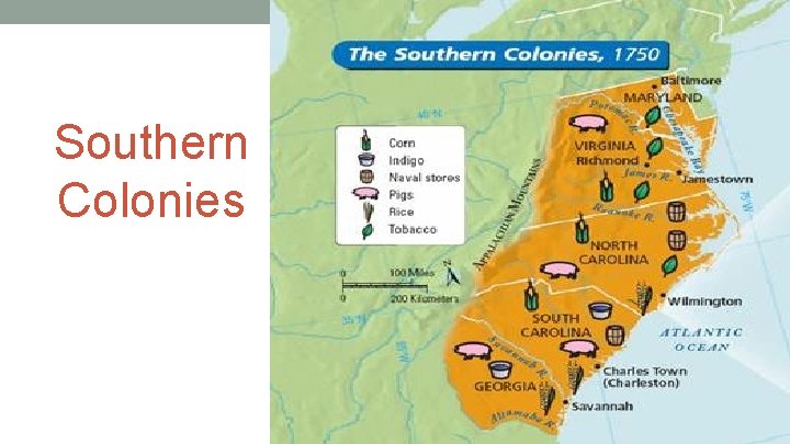 Southern Colonies 