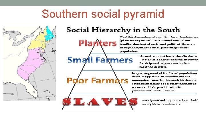 Southern social pyramid 