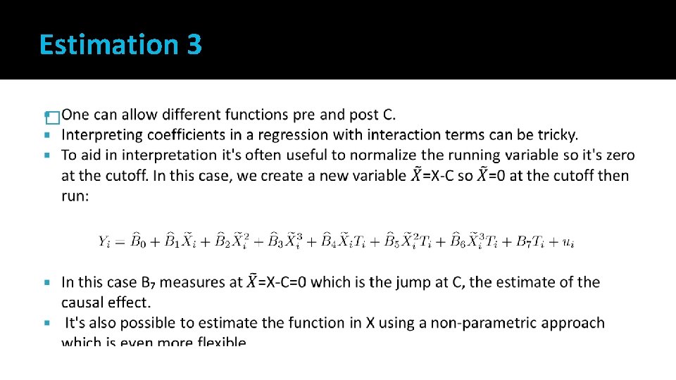 Estimation 3 � 