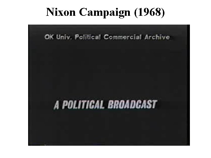 Nixon Campaign (1968) 