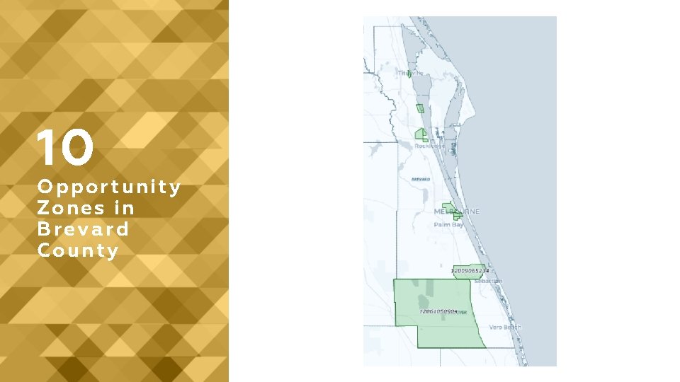 10 Opportunity Zones in Brevard County 