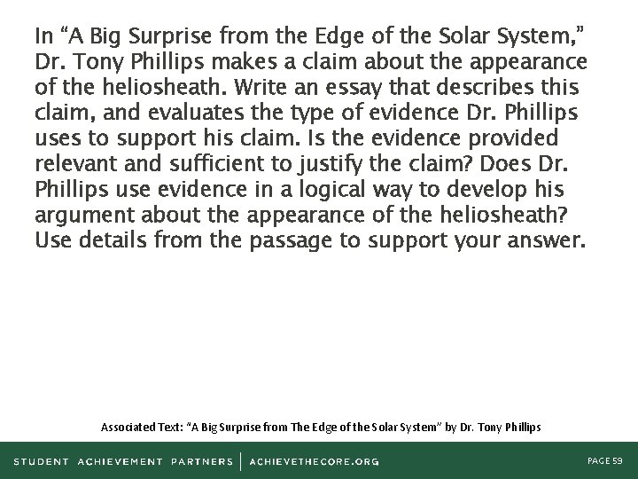 In “A Big Surprise from the Edge of the Solar System, ” Dr. Tony