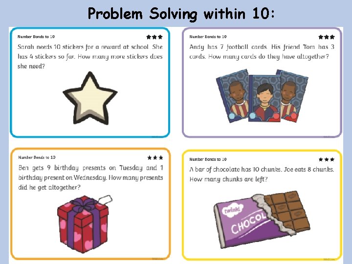 Problem Solving within 10: 