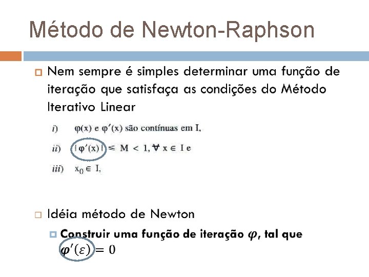 Método de Newton-Raphson 