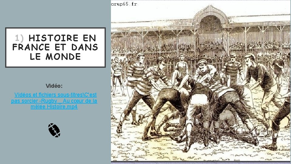 1) HISTOIRE EN FRANCE ET DANS LE MONDE Vidéo: Vidéos et fichiers sous-titresC'est pas