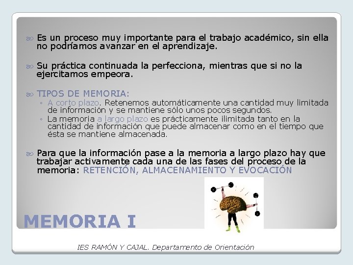  Es un proceso muy importante para el trabajo académico, sin ella no podríamos