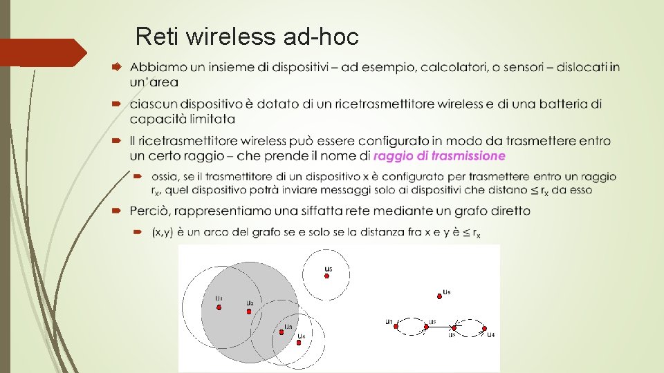 Reti wireless ad-hoc 