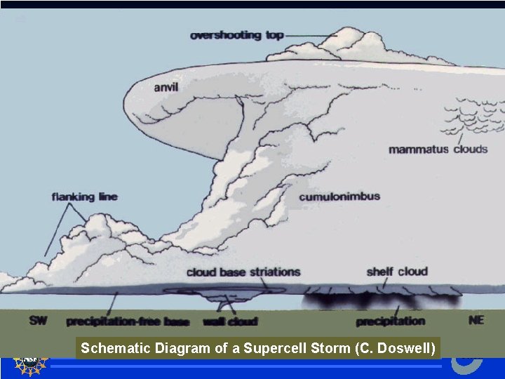 Schematic Diagram of a Supercell Storm (C. Doswell) 10 