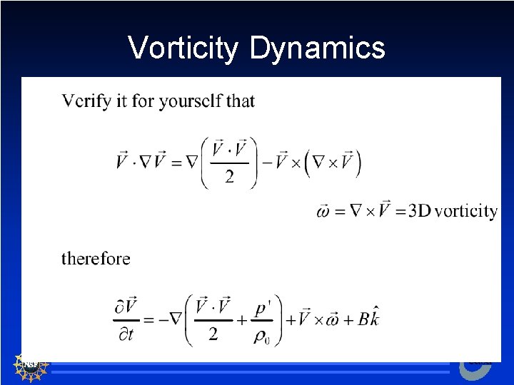 Vorticity Dynamics or 83 