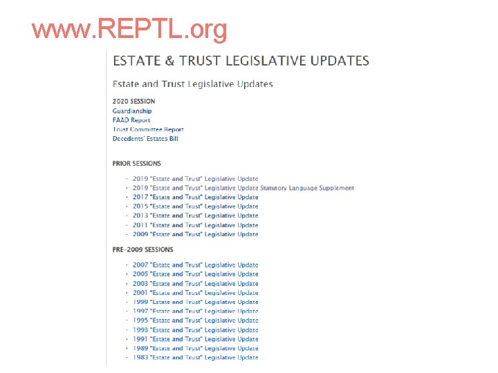 www. REPTL. org 