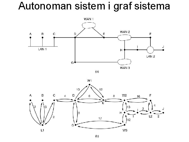 Autonoman sistem i graf sistema 