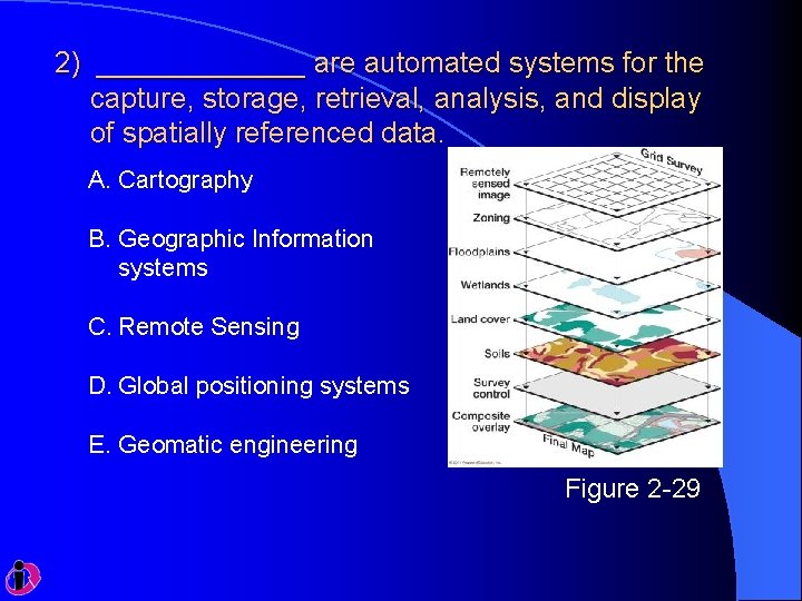 2) _______ are automated systems for the capture, storage, retrieval, analysis, and display of