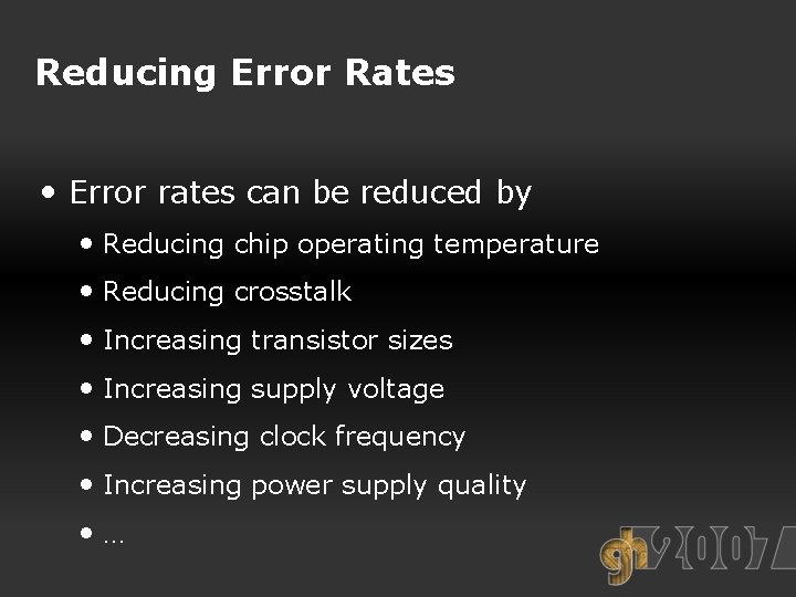 A Hardware Redundancy and Recovery Mechanism for Reliable