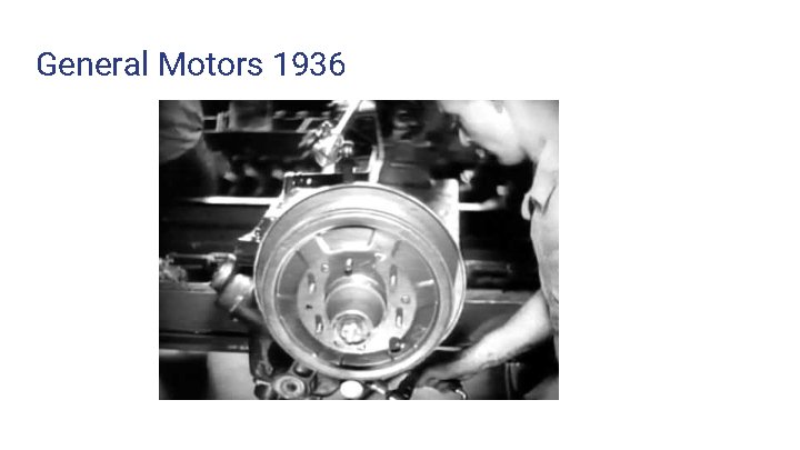 General Motors 1936 General Motors 1936