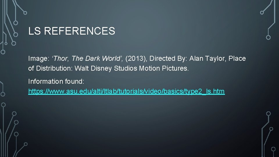 LS REFERENCES Image: ‘Thor, The Dark World’, (2013), Directed By: Alan Taylor, Place of LS REFERENCES Image: ‘Thor, The Dark World’, (2013), Directed By: Alan Taylor, Place of