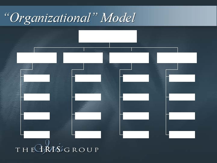 “Organizational” Model 