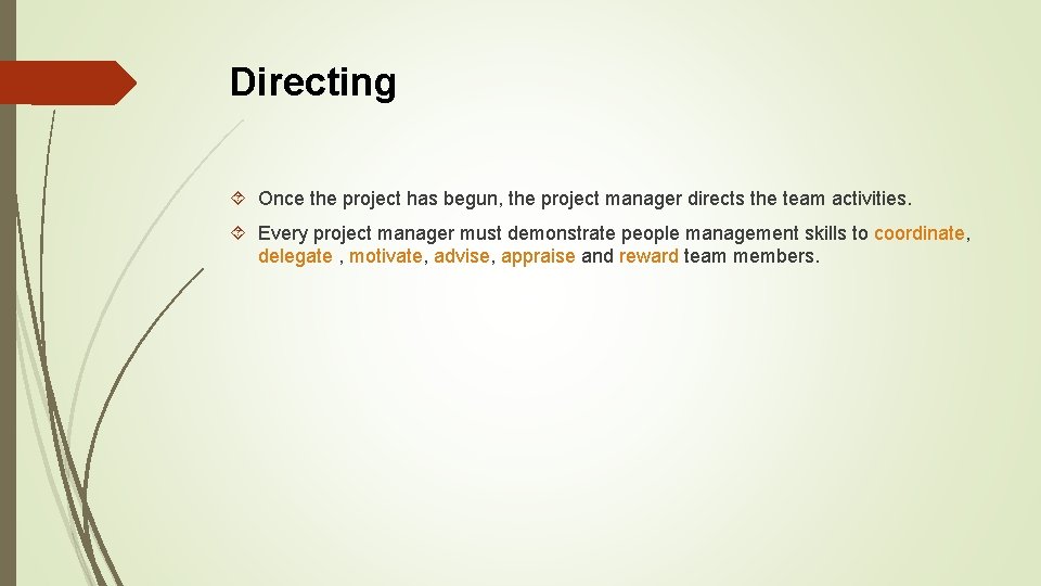 Software Project Management Lecture 2 Project management functions