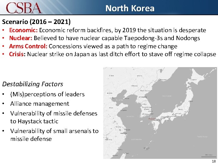 North. Master Korea title style Click to edit Scenario (2016 – 2021) • •