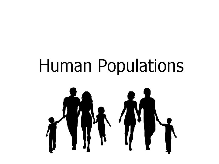 Human Populations Demography Human Populations Demography is the
