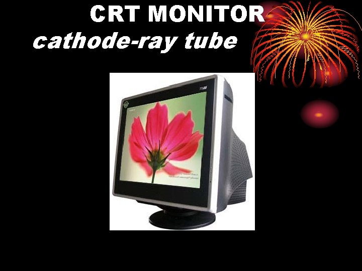 CRT MONITOR cathode-ray tube 