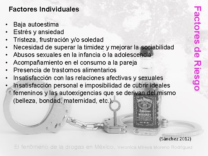  • • • Baja autoestima Estrés y ansiedad Tristeza, frustración y/o soledad Necesidad