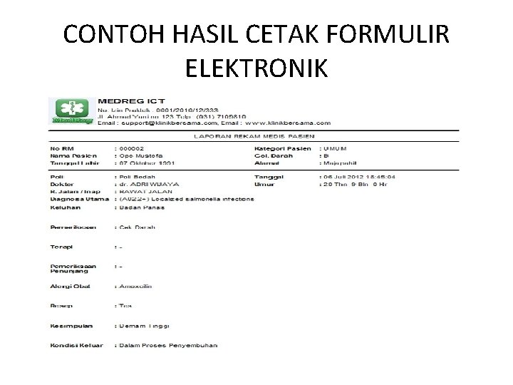 CONTOH HASIL CETAK FORMULIR ELEKTRONIK 